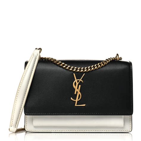 SAINT LAURENT New Aspen Calfskin Bi